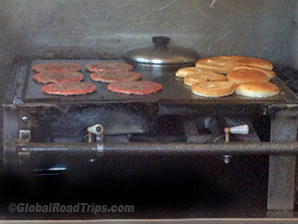 1920's seasoned grill