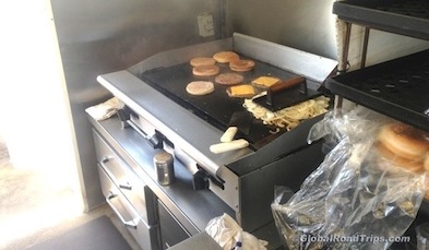 BBQ griddle fryer BBQ griddle fryer