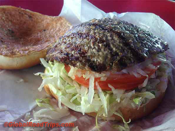Omega Burger discription