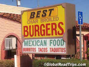 Best Burger sign