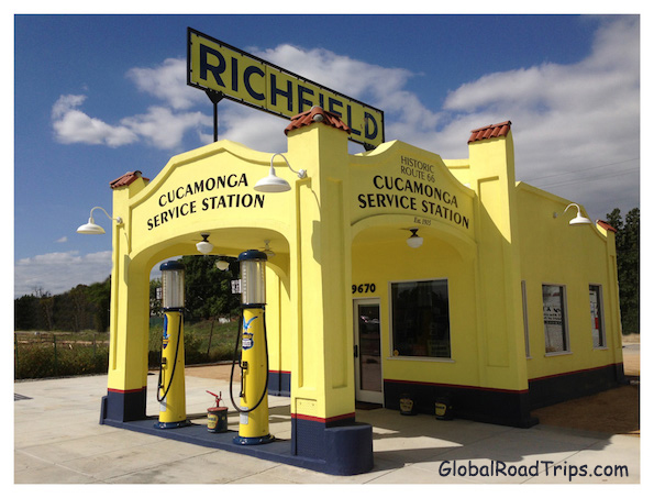 Vintage Gas Station